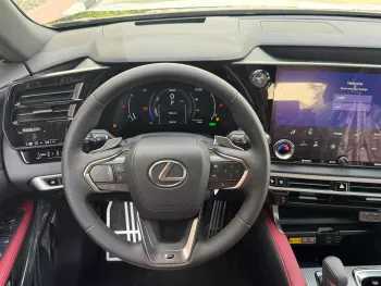 Lexus RX500h F-Sport 2024 Model Year 2.4L Turbo Hybrid Black Color Exterior