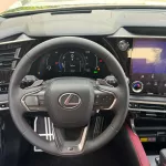 Lexus RX500h F-Sport 2024 Model Year 2.4L Turbo Hybrid Black Color Exterior - Thumbnail 10