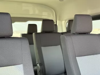Toyota Hiace DX 13-Seater 2025 Model Year Diesel M/T RWD White Color