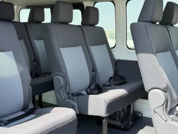 Toyota Hiace DX 13-Seater 2025 Model Year Diesel M/T RWD White Color