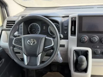 Toyota Hiace DX 13-Seater 2025 Model Year Diesel M/T RWD White Color