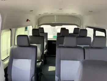 Toyota Hiace DX 13-Seater 2025 Model Year Diesel M/T RWD White Color