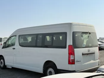 Toyota Hiace DX 13-Seater 2025 Model Year Diesel M/T RWD White Color