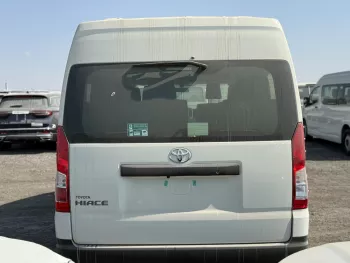 Toyota Hiace DX 13-Seater 2025 Model Year Diesel M/T RWD White Color