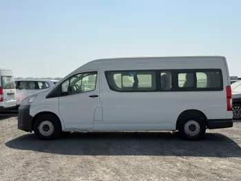 Toyota Hiace DX 13-Seater 2025 Model Year Diesel M/T RWD White Color