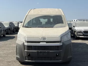 Toyota Hiace DX 13-Seater 2025 Model Year Diesel M/T RWD White Color
