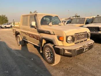 Toyota Land Cruiser 79 LX-V 2024 Model Year Full-Option Diesel A/T Brown Color