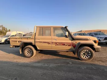 Toyota Land Cruiser 79 LX-V 2024 Model Year Full-Option Diesel A/T Brown Color