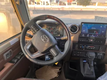 Toyota Land Cruiser 79 LX-V 2024 Model Year Full-Option Diesel A/T Brown Color