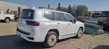 Toyota Land Cruiser LC300 VXR 2025 Model Year Diesel White Color Exterior