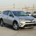 Toyota RAV4 LE 2.4L Hybrid 2018 Model Year Silver Color Exterior - Thumbnail 1