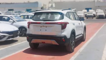 Kia Seltos 1.5L Petrol 2025 Model Year White Color Exterior