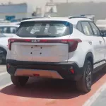 Kia Seltos 1.5L Petrol 2025 Model Year White Color Exterior - Thumbnail 4