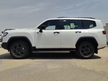 Toyota Land Cruiser LC300 GR-Sport 2023 Model Year 3.3L V6 Diesel White Color