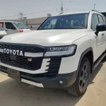 Toyota Land Cruiser LC300 GR-Sport 2023 Model Year 3.3L V6 Diesel White Color - Thumbnail 1