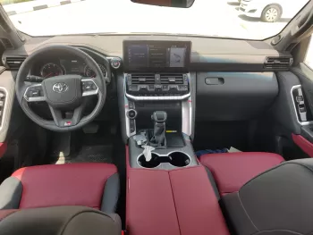 Toyota Land Cruiser LC300 GR-Sport 2023 Model Year 3.3L V6 Diesel White Color