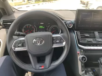 Toyota Land Cruiser LC300 GR-Sport 2023 Model Year 3.3L V6 Diesel White Color