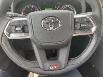 Toyota Land Cruiser LC300 GR-Sport 2023 Model Year 3.3L V6 Diesel White Color