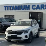 Kia Seltos LX 1.5L Petrol 2024 Model Year Full Option White Color Exterior - Thumbnail 2