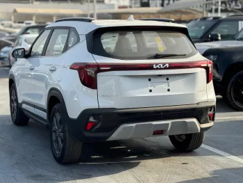 Kia Seltos LX 1.5L Petrol 2024 Model Year Full Option White Color Exterior