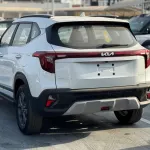 Kia Seltos LX 1.5L Petrol 2024 Model Year Full Option White Color Exterior - Thumbnail 4