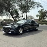 Mercedes-Benz Maybach S class S480 2024 Model Year Black Color Exterior - Thumbnail 1