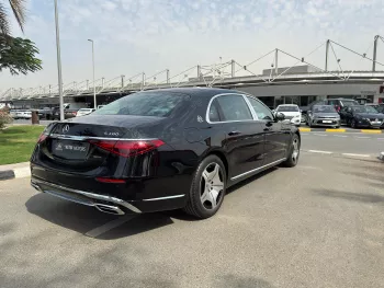 Mercedes-Benz Maybach S class S480 2024 Model Year Black Color Exterior