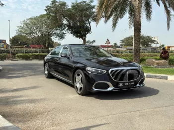 Mercedes-Benz Maybach S class S480 2024 Model Year Black Color Exterior