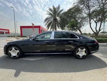 Mercedes-Benz Maybach S class S480 2024 Model Year Black Color Exterior
