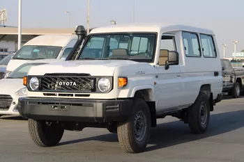 TOYOTA LAND CRUISER 78 2025 MODEL YEAR 2.8L DIESEL GRADE E WHITE COLOR