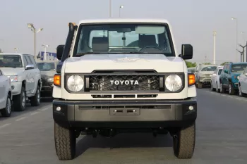 TOYOTA LAND CRUISER 79 2025 MODEL YEAR DIESEL SINGLE CAB DL-E WHITE COLOR