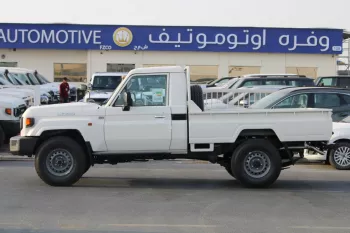 TOYOTA LAND CRUISER 79 2025 MODEL YEAR DIESEL SINGLE CAB DL-E WHITE COLOR