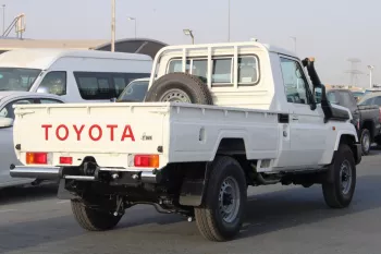 TOYOTA LAND CRUISER 79 2025 MODEL YEAR DIESEL SINGLE CAB DL-E WHITE COLOR