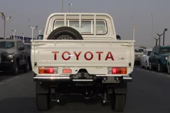 TOYOTA LAND CRUISER 79 2025 MODEL YEAR DIESEL SINGLE CAB DL-E WHITE COLOR