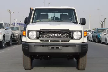 TOYOTA LAND CRUISER 79 2025 MODEL YEAR DIESEL GRADE E WHITE COLOR