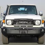 TOYOTA LAND CRUISER 76 2025 MODEL YEAR 4.0L V6 PETROL G1 WHITE COLOR - Thumbnail 1