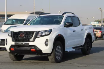 NISSAN NAVARA 2024 MODEL YEAR DIESEL DOUBLE CAB 4WD PRO 4X WHITE COLOR