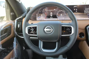 NISSAN PATROL Y63 2025 MODEL YEAR PETROL LE PLATINUM CITY WHITE COLOR