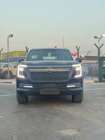 NISSAN PATROL 2025 MODEL YEAR 3.5L PETROL V6 TT PLATINUM GREEN COLOR