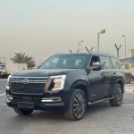 NISSAN PATROL 2025 MODEL YEAR 3.5L PETROL V6 TT PLATINUM GREEN COLOR - Thumbnail 2