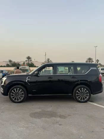 NISSAN PATROL 2025 MODEL YEAR 3.5L PETROL V6 TT PLATINUM GREEN COLOR
