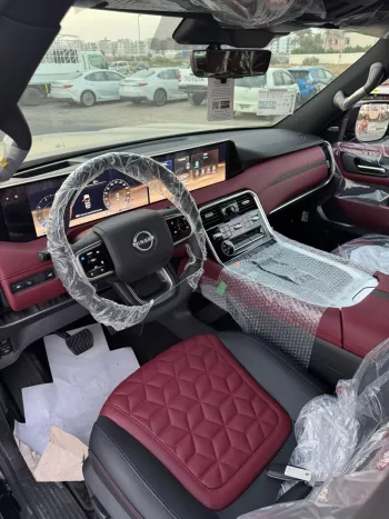 NISSAN PATROL 2025 MODEL YEAR 3.5L PETROL V6 TT PLATINUM GREEN COLOR