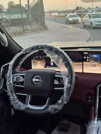 NISSAN PATROL 2025 MODEL YEAR 3.5L PETROL V6 TT PLATINUM GREEN COLOR