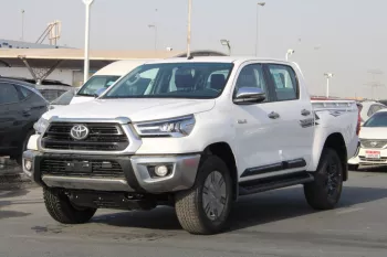 TOYOTA HILUX 2025 MODEL YEAR PETROL GLXS-G AUTOMATIC WHITE COLOR