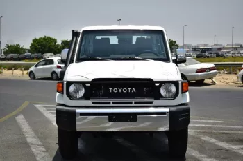 TOYOTA LAND CRUISER 76 HARDTOP LX 2025 MODEL YEAR DIESEL WHITE COLOR