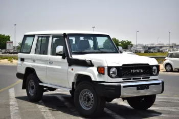 TOYOTA LAND CRUISER 76 HARDTOP LX 2025 MODEL YEAR DIESEL WHITE COLOR
