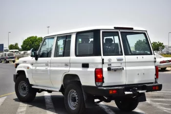 TOYOTA LAND CRUISER 76 HARDTOP LX 2025 MODEL YEAR DIESEL WHITE COLOR