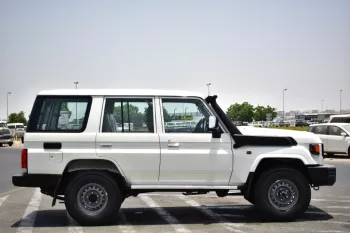 TOYOTA LAND CRUISER 76 HARDTOP LX 2025 MODEL YEAR DIESEL WHITE COLOR
