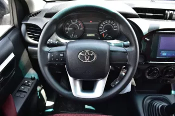 TOYOTA HILUX GL 2025 MODEL YEAR 2.4L DIESEL 4X2 5-SEATER WHITE COLOR