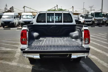 TOYOTA HILUX GL 2025 MODEL YEAR 2.4L DIESEL 4X2 5-SEATER WHITE COLOR